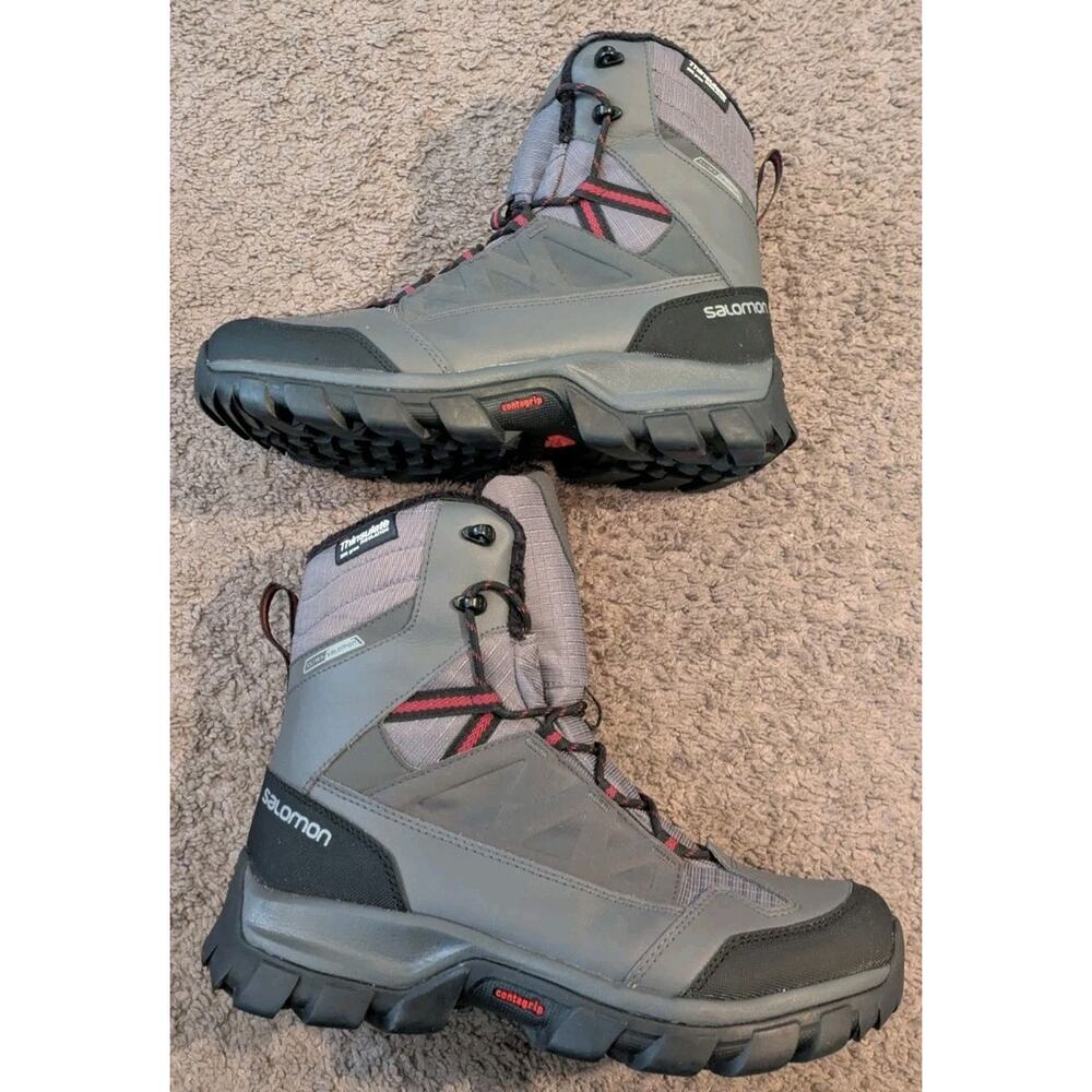 Salomon Chalten TS CSWP Winter Snow 200 Gram Thinsulate Boots 399671 Women's 8.5 - Picture 2 of 8